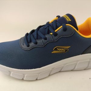 SKECHERS sneaker mesh navy