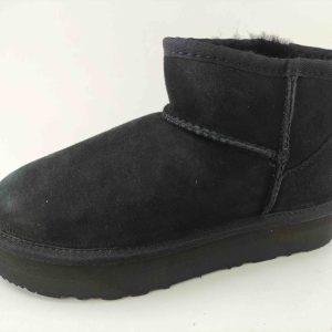 KAMMI stivaletto mini montone nero