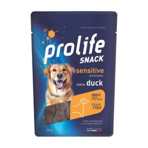 Prolife dog snack grain free sensitive anatra all breeds 90g