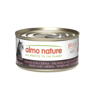 Almo nature cat hfc jelly tonno con cernia 70gr