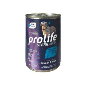 Prolife sterilised sensitive adult salmone e riso 400gr
