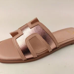 GOLD&GOLD sandalo basso rosa rame