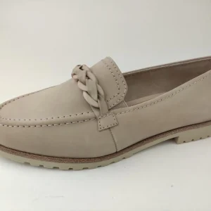 TAMARIS mocassini pelle taupe